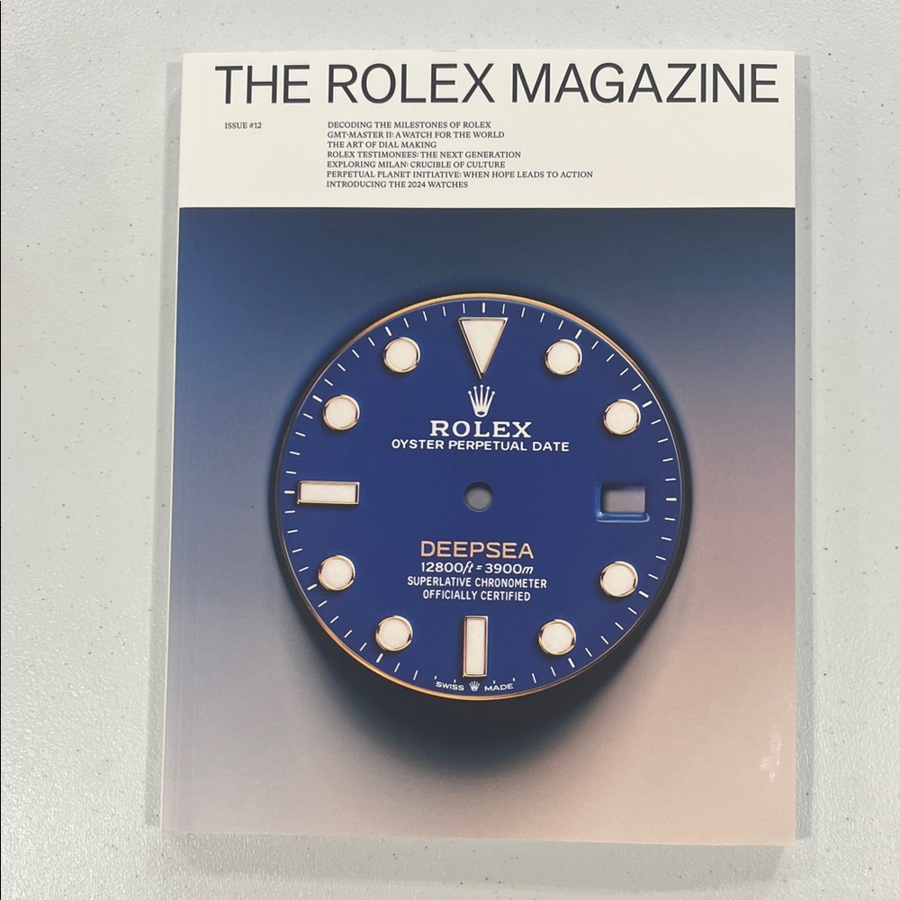 NEW The Rolex Magazine Issue #12 2025, ships with 2024/25 Radcliffe Jewelers V9